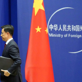 Guo Jiakun, portavoz del Ministerio de Asuntos Exteriores de China, asiste a una conferencia de prensa en Pekín, a 7 de enero de 2025.