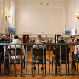 Imagen de la vista celebrada el pasado lunes en el Tribunal Superior de Xustiza de Galicia.