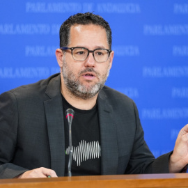 El portavoz de Adelante Andalucía, José Ignacio García
