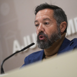 Imagen de archivo del hasta ahora portavoz de Vox en el Ayuntamiento de València, Juanma Badenas, a 5 de marzo de 2025.