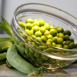 Grans i baines de pèsols