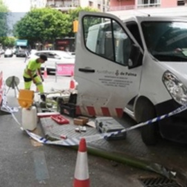 Cinco heridos, dos de ellos graves, en un atropello múltiple tras un choque en Palma