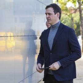 David Sánchez declara ante la jueza instructora de la causa a 25 de abril de 2025.