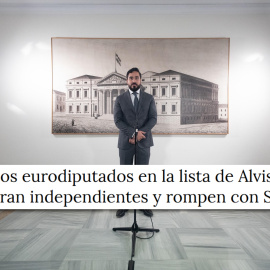El eurodiputado Alvise Pérez.