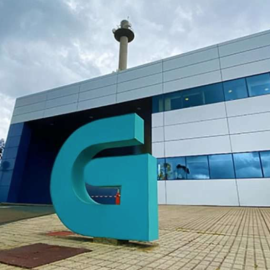 La sede de la CRTVG en Santiago.