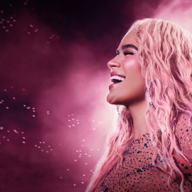 Imagen promocional de 'Mañana fue muy bonito', el documental sobre Karol G.