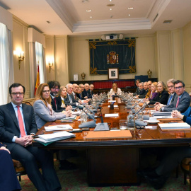 Pleno extraordinario del CGP celebrado el pasado mes de febrero, en una imagen de archivo.