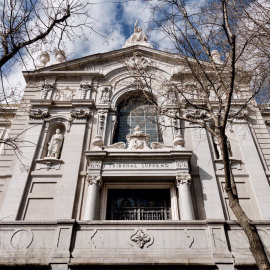 Fachada del Tribunal Supremo.