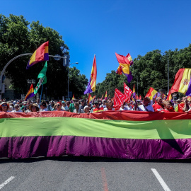Imagen de archivo de la Marcha Republicana del 16 de junio de 2024 en Madrid.
