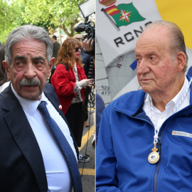 Miguel Ángel Revilla y Juan Carlos I, antes amigos, ahora peleados.