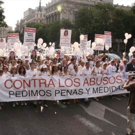 Manifestación contra el abuso sexual infantil en Madrid. Foto de archivo.José Oliva / Europa Press21/6/2008