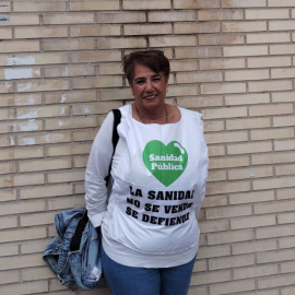 Isabel García, portavoz de Vecinas y vecinos de Barrios y Pueblos de Madrid.