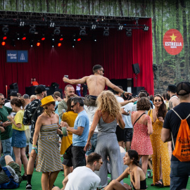 Asistentes a la inauguración en Barcelona del Sónar en 2019.David Zorraquino / Europa Press18/7/2019