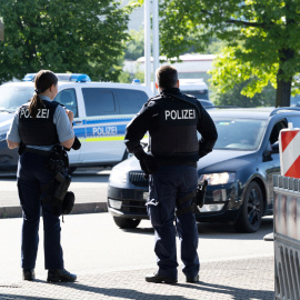 La Policía alemana, en una imagen de archivo.