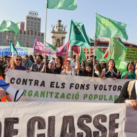 Imagen de archivo de la manifestación de vivienda del pasado abril.