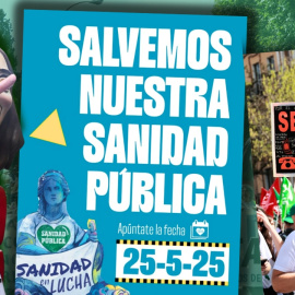 Manifestación por la sanidad pública madrileña