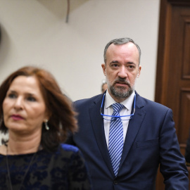 Imagen de archivo del ex 'número dos' de Interior Francisco Martínez en el Congreso de los Diputados, a 15 de octubre de 2024, en Madrid.