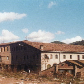 L'antic molí paperer de Cal Guarro, a la Pobla de Claramunt (Anoia), ja desaparegut
