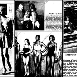 Flor Mukudy y el baile con Tierno Galván, en las páginas del diario 'ABC'.