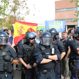 Un acte de la plataforma espanyolista S'ha acabat en una imatge d'arxiu