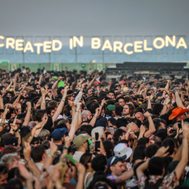 Assistents al Primavera Sound 2025, en ple concert.