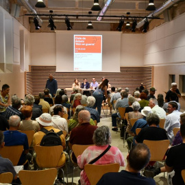 Un moment del col·loqui d'aquest cap de setmana sobre la guerra a Ucraïna.
