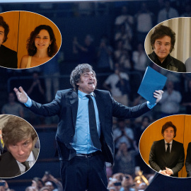 El presidente de Argentina, Javier Milei, durante su paso por España.