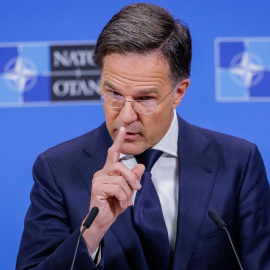 El secretario general de la OTAN, Mark Rutte, anuncia el aumento del 400% en defensa aérea, a 4 de junio de 2025.