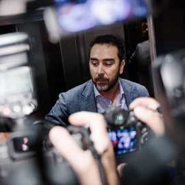 Imagen de archivo del empresario Víctor de Aldama en el Hotel Novotel, a 4 de junio de 2025, en Madrid.