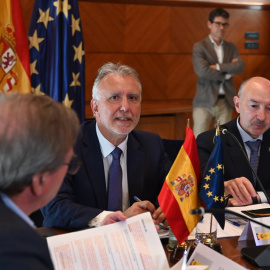 El ministro de Política Territorial y Memoria Democrática, Ángel Víctor Torres, preside la reunión del Consejo Territorial de Memoria Democrática, a 10 de junio de 2025, en Zaragoza (España).