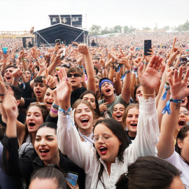 Foto de Archivo del público durante una actuación en el festival O Son do Camiño.