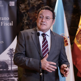 El fiscal general del Estado, Álvaro García Ortiz, en el Pazo de Mariñán, a 13 de junio de 2025