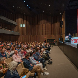 Imagen de archivo del último congreso de CCOO Euskadi.