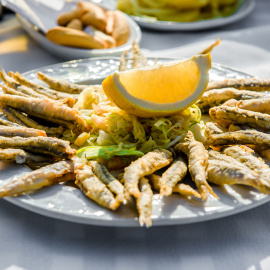 Receta de boquerones fritos
