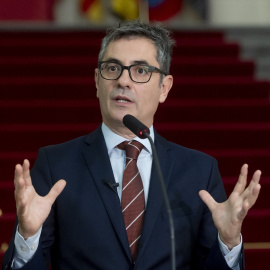 El ministro de Justicia, Félix Bolaños, inaugura una jornada de debate sobre la reforma de la Carrera Judicial y Fiscal, a 19 de junio de 2025, en Madrid (España).