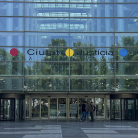 Vista general de la Ciudad de la Justicia este martes en el que la jueza de Catarroja (Valencia) que instruye la causa penal sobre la gestión de la DANA.