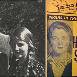 El líder nazi, Adolf Hitler, y Maria Mitzi Reiter.