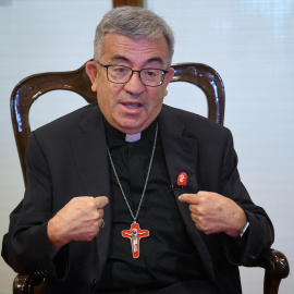 El presidente de la Conferencia Episcopal Española (CEE), Luis Argüello, en una foto de archivo