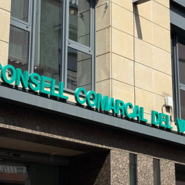 Exterior de la seu del Consell Comarcal del Vallès Oriental, a Granollers.