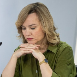 Pilar Alegría en el Consejo de Ministros: "En las palabras de Aznar y Feijóo hay una estrategia que consiste en sembrar dudas"
