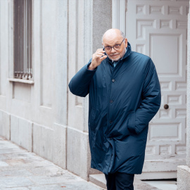 El ex director general de Carreteras, Javier Herrero, a su salida de declarar en el Tribunal Supremo por el ‘caso Koldo’, a 5 de marzo de 2025.