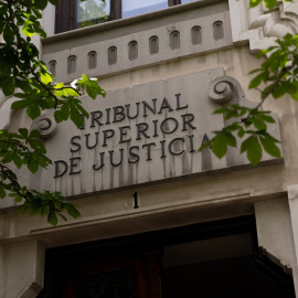 Fachada de la sede del Tribunal Superior de Justicia de Madrid, a 9 de mayo de 2024.