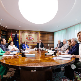 Pleno del Tribunal Constitucional sobre la ley de amnistía, a 23 de junio de 2025, en Madrid