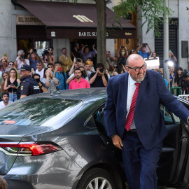 El exasesor del exministro José Luis Ábalos Koldo García a su llegada al Tribunal Supremo, a 23 de junio de 2025, en Madrid.