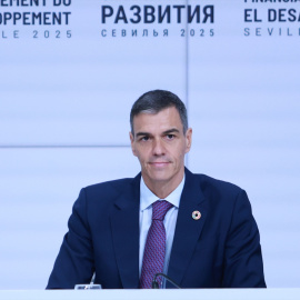 El presidente del Gobierno, Pedro Sánchez, participa en una mesa redonda en la Cumbre de la ONU.