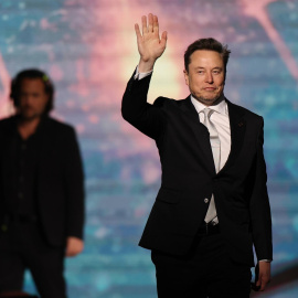 El multimillonario Elon Musk en el foro de inversión celebrado en Arabia Saudí, a 13 de mayo de 2025.