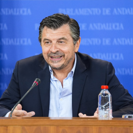 El portavoz parlamentario del PP en Andalucía, Toni Martín.
