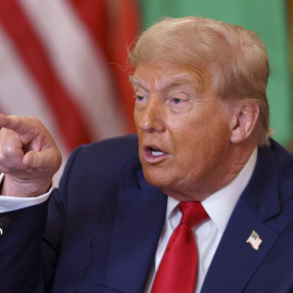 El presidente de EEUU, Donald Trump, en la Casa Blanca el pasado miércoles.