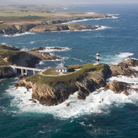 Illa Pancha en Ribadeo (Lugo).
