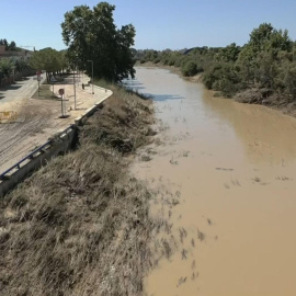 Captura de video de la localidad de Cubelles (Barcelona).
